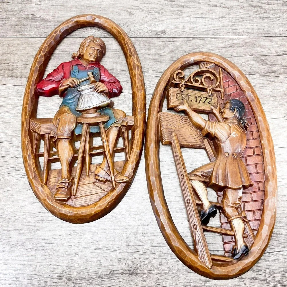 Vintage Sexton Wall‎ Decor - Aluminum Art By Sexton